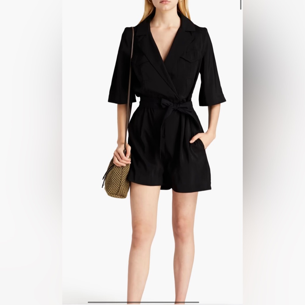 BA&SH PARIS black romper worn ONCE in Paris size 1